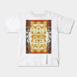 Polygon cubist tree design Kids T-Shirt